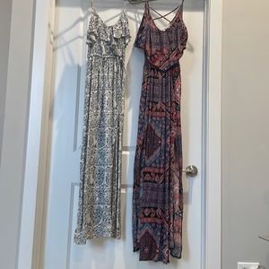 American Eagle Boho Maxi Dresses: XXS